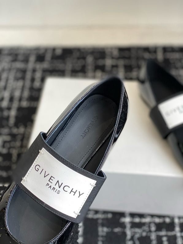 Балетки кожаные Sliced Square фото 5