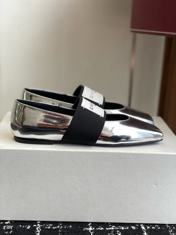 Балетки шкіряні Sliced Square фото 6