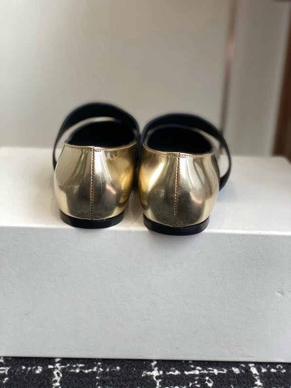 Балетки шкіряні Sliced Square фото 6