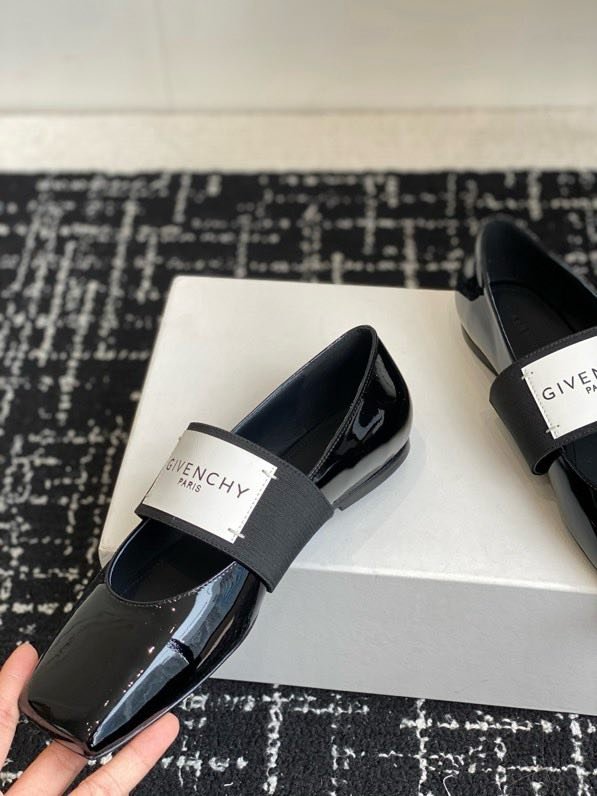 Балетки кожаные Sliced Square фото 6