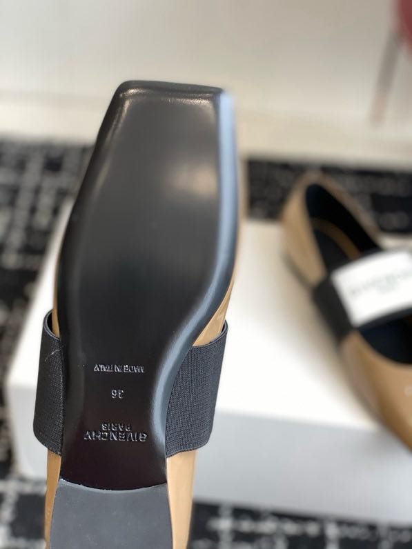 Балетки кожаные Sliced Square фото 7