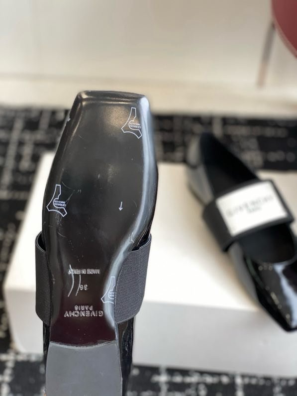 Балетки кожаные Sliced Square фото 7