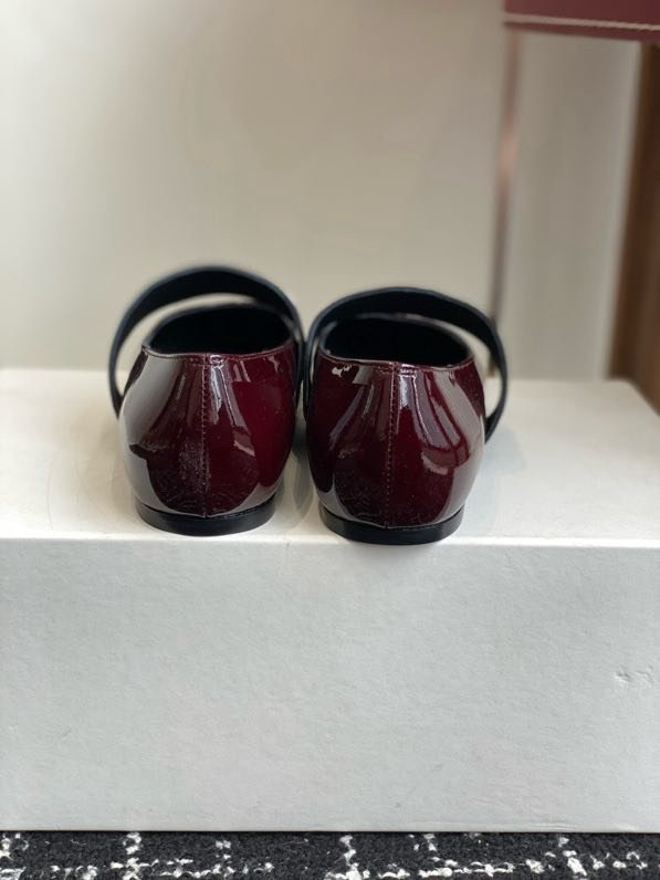 Балетки шкіряні Sliced Square фото 8