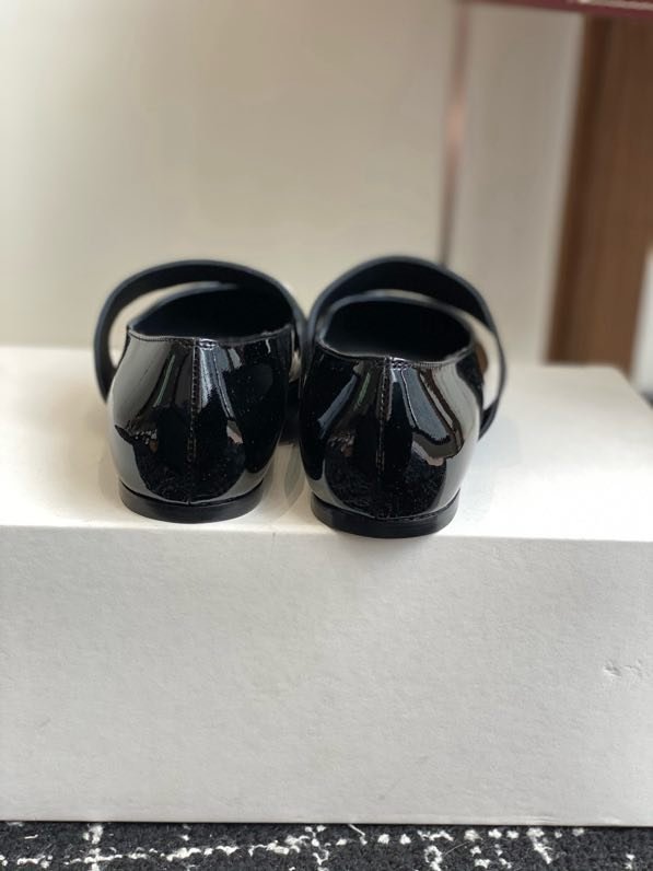 Балетки кожаные Sliced Square фото 8