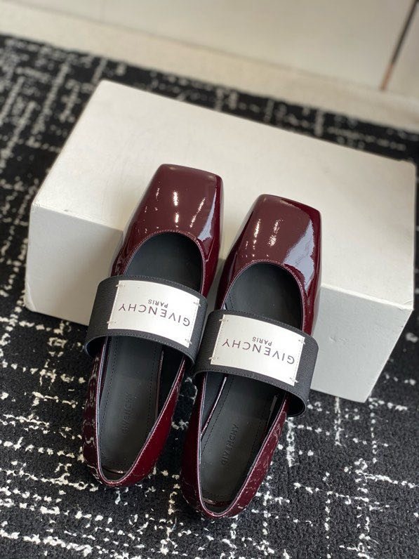 Балетки шкіряні Sliced Square фото 9