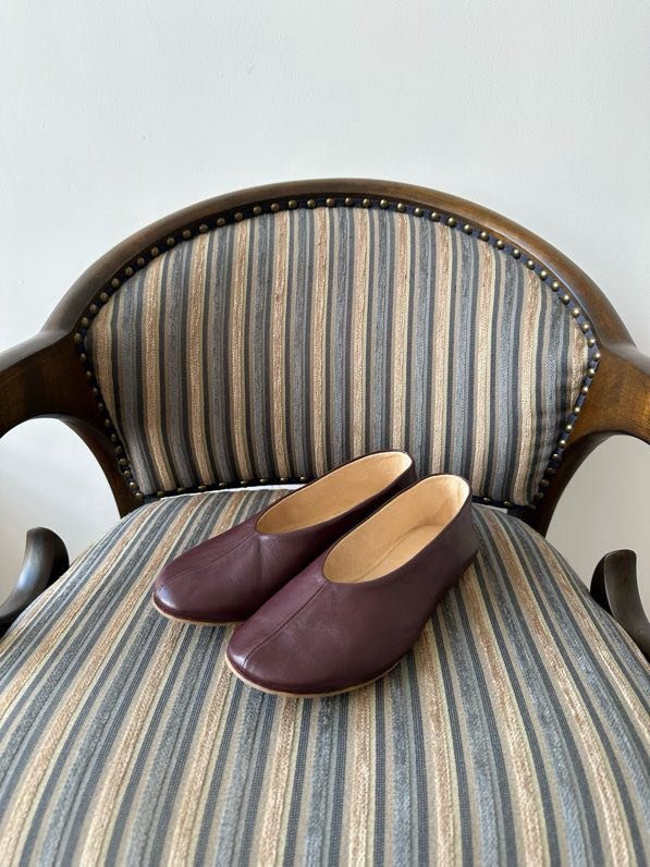 Балетки шкіряні фото 3