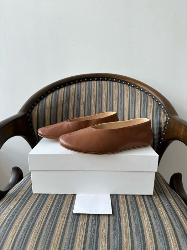 Ballet shoes leather фото 7