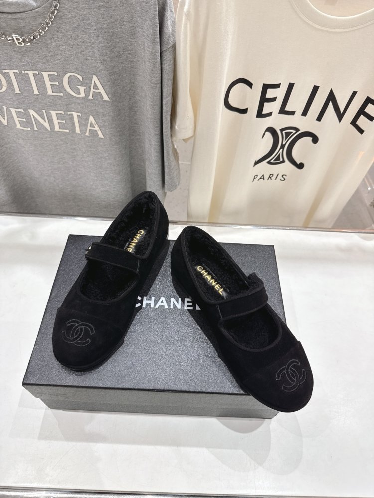 Балетки на хутрі зимові фото 2