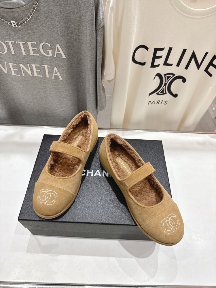 Балетки на хутрі зимові фото 2