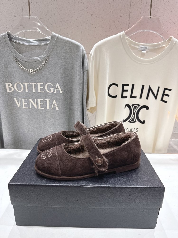 Балетки на хутрі зимові фото 3