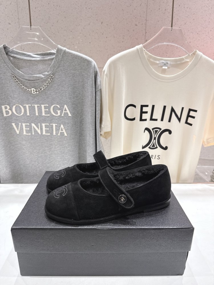 Балетки на хутрі зимові фото 3