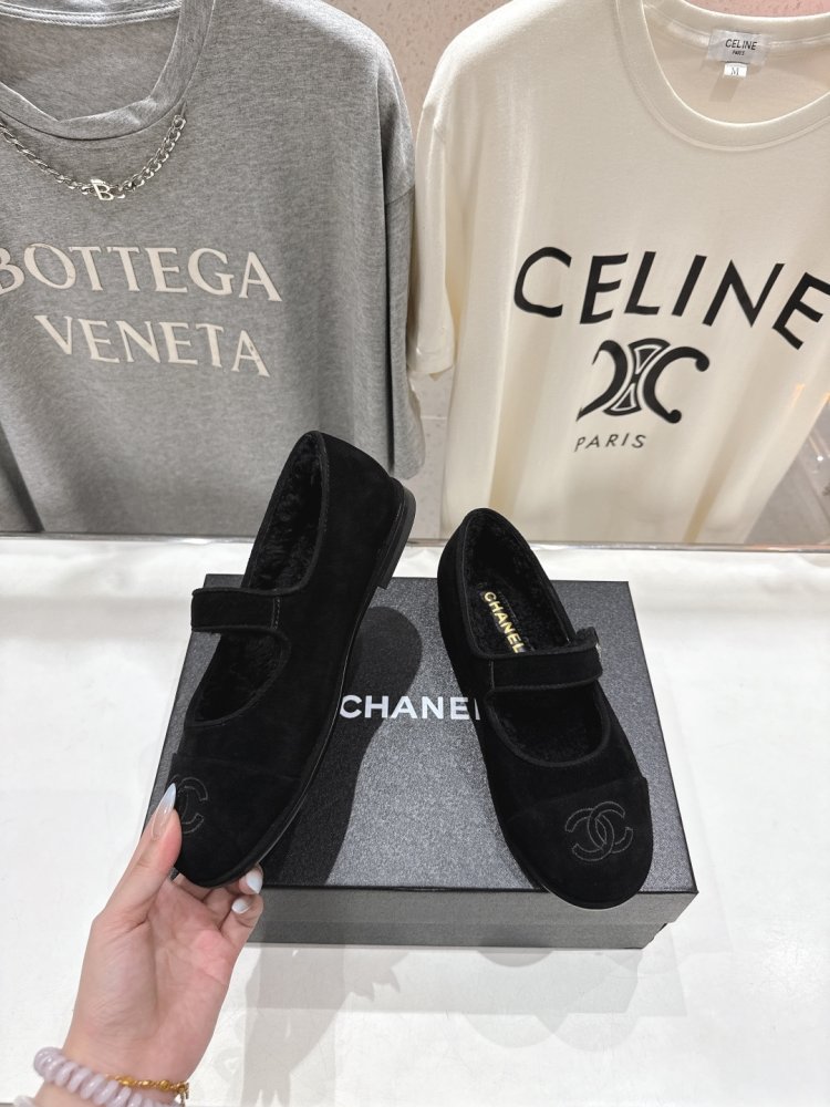 Балетки на хутрі зимові фото 4