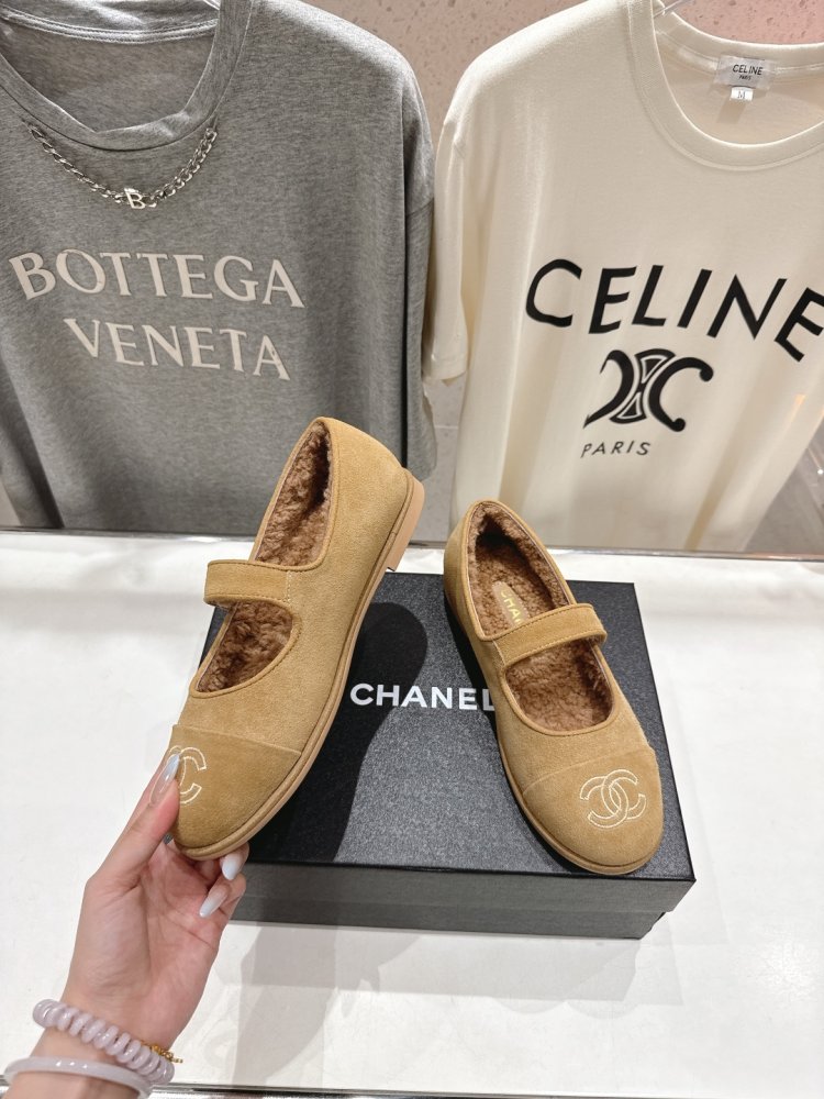 Балетки на хутрі зимові фото 4