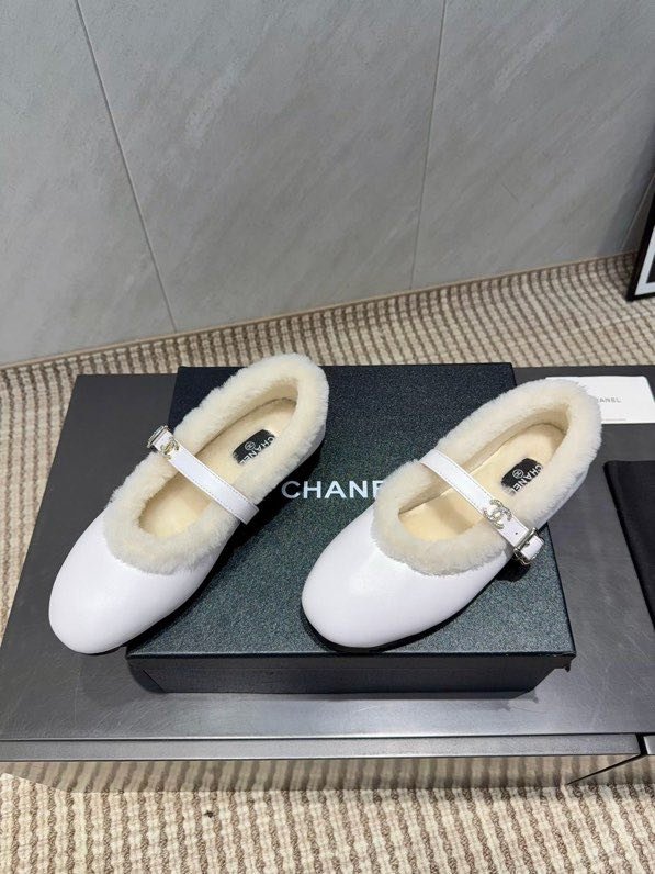 Балетки на меху зимние фото 4