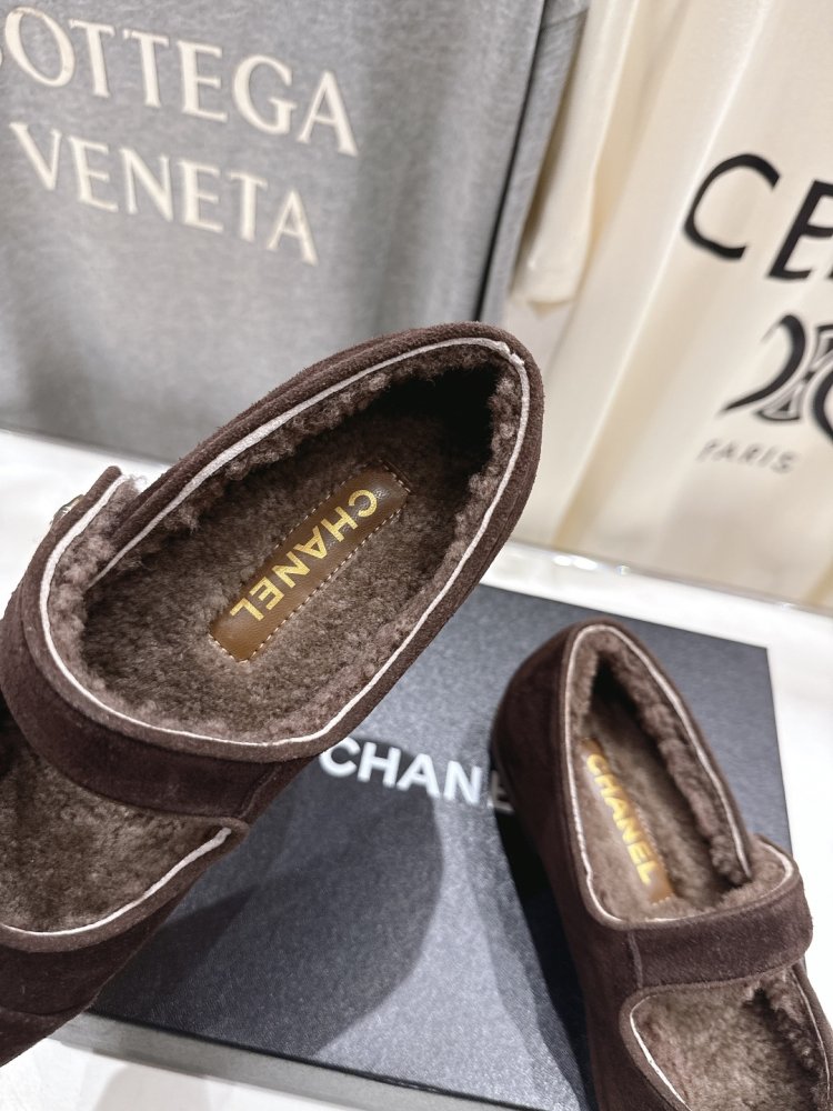 Балетки на хутрі зимові фото 6