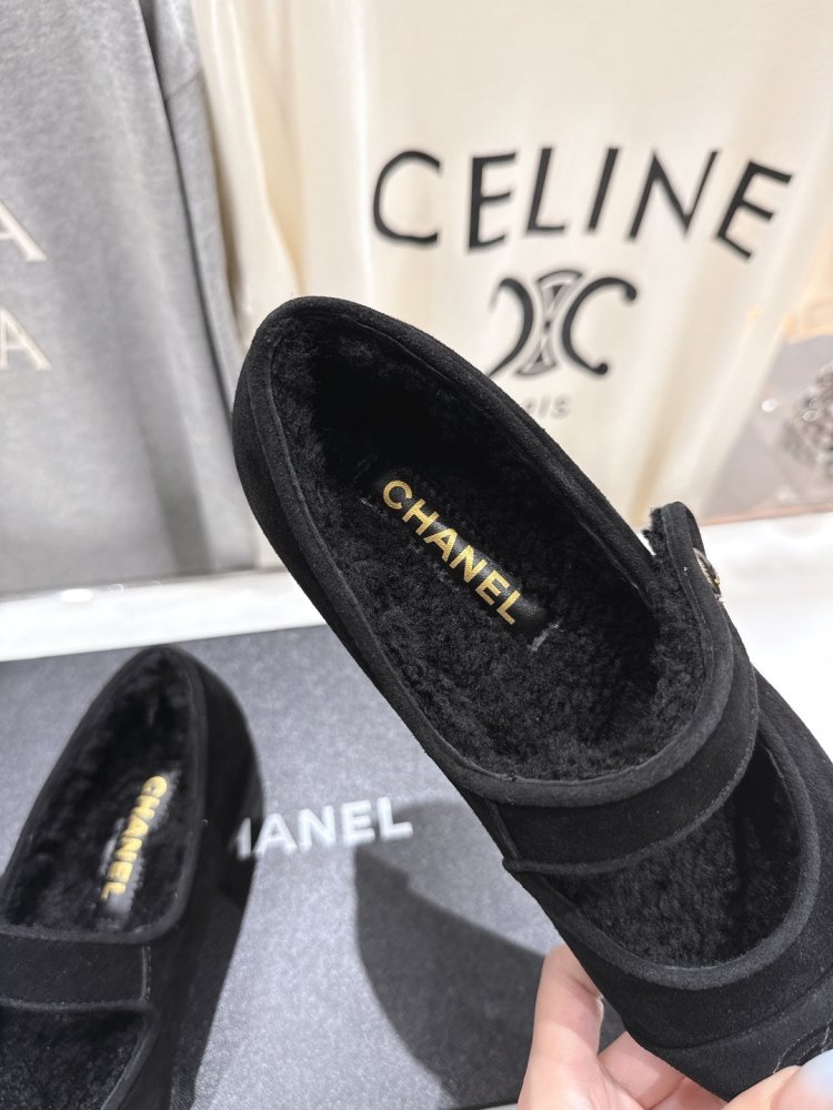 Балетки на хутрі зимові фото 6