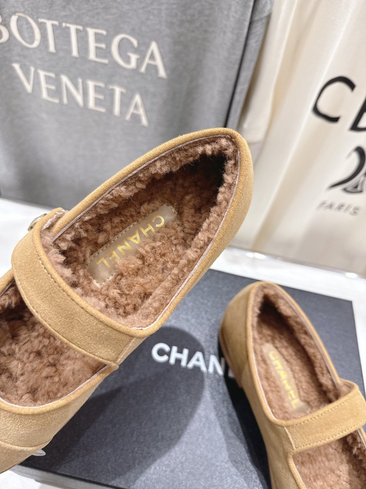 Балетки на хутрі зимові фото 6