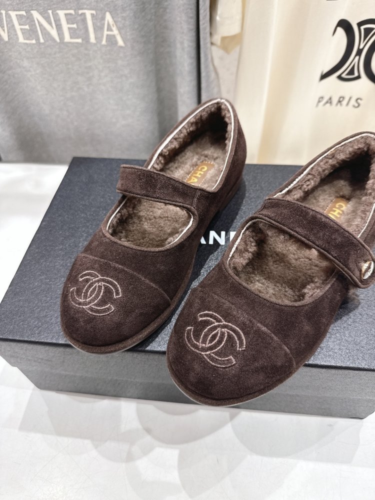 Балетки на хутрі зимові фото 7