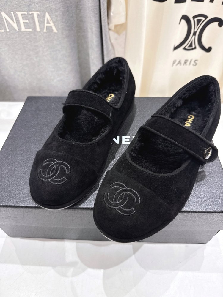 Балетки на хутрі зимові фото 7