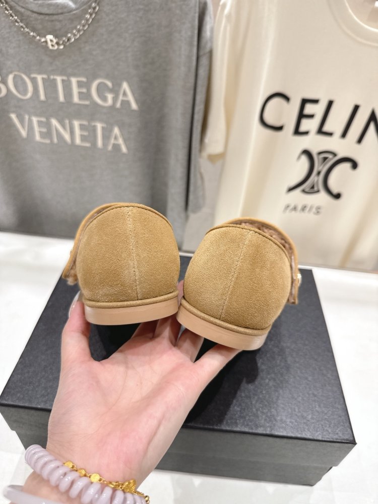 Балетки на хутрі зимові фото 8