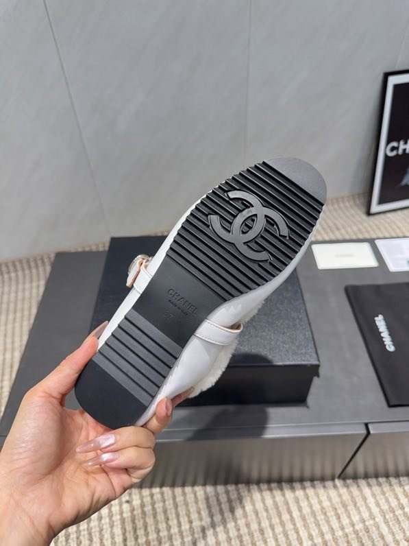 Балетки на меху зимние фото 8