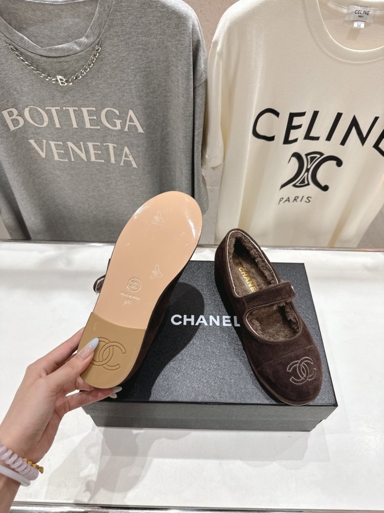 Балетки на хутрі зимові фото 9