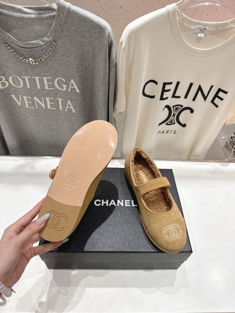 Балетки на хутрі зимові фото 9