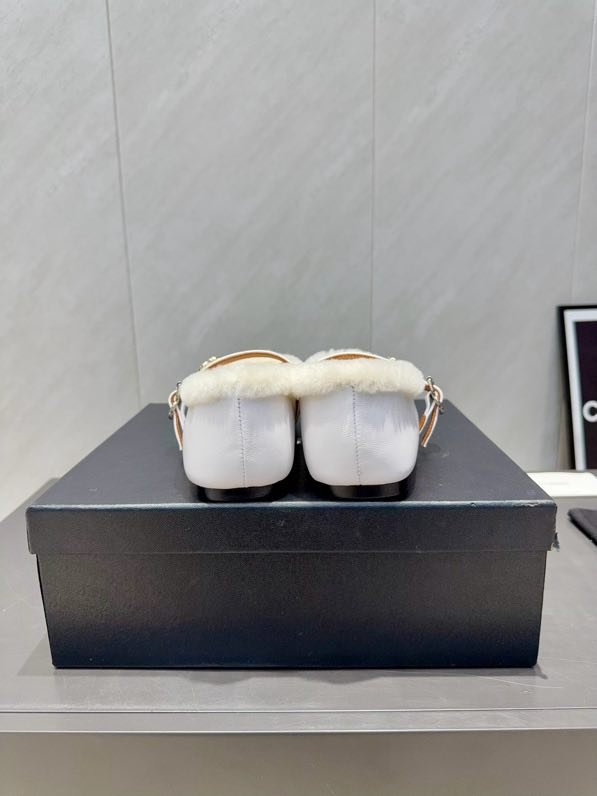 Балетки на меху зимние фото 9