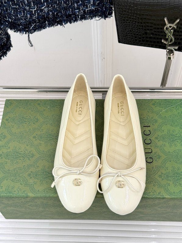 Ballet shoes from bow Double G