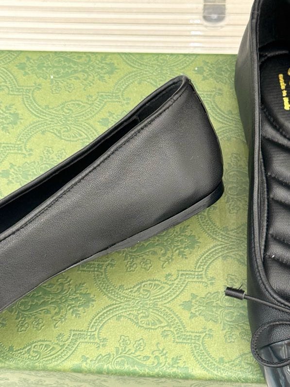 Балетки с бантом Double G фото 2