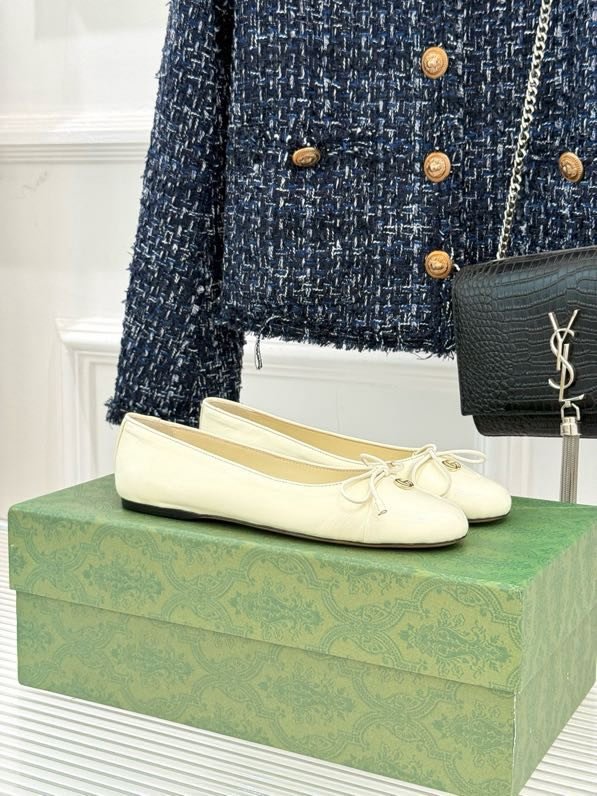 Ballet shoes from bow Double G фото 4