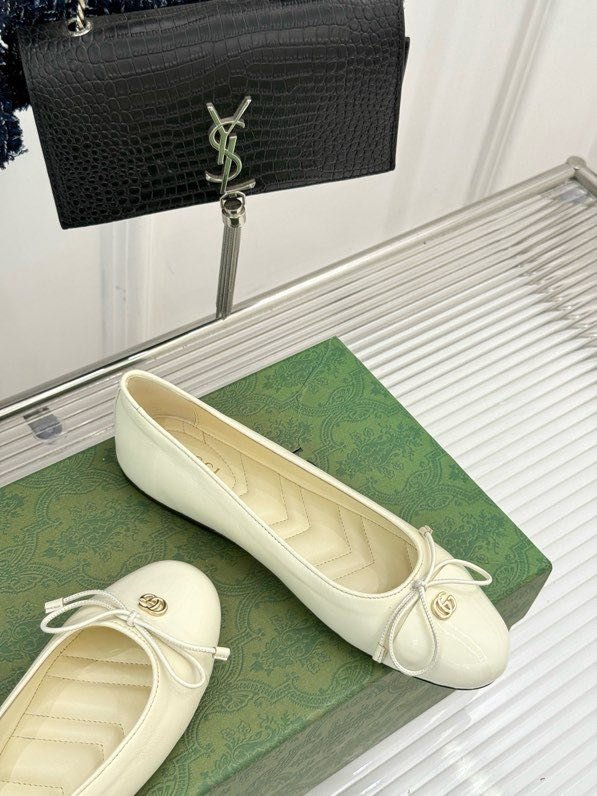 Ballet shoes from bow Double G фото 7