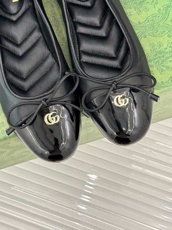 Балетки с бантом Double G фото 8