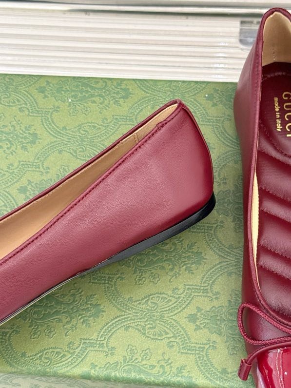 Балетки с бантом Double G фото 8