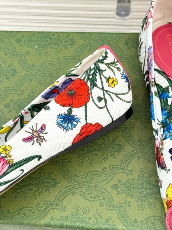 Балетки с бантом Double G фото 9