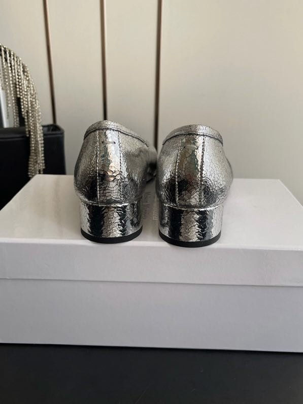 Балетки с раздвоенным носком фото 6