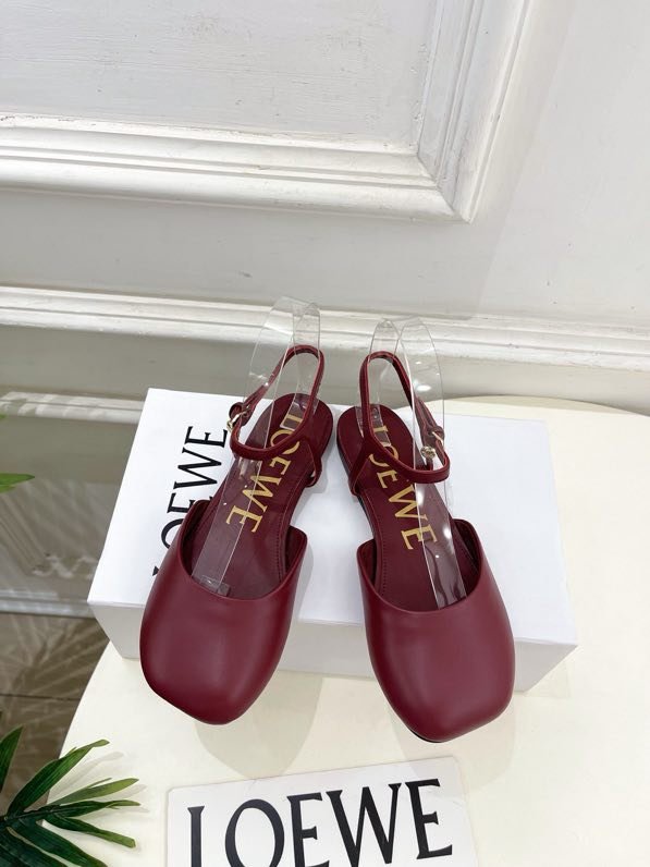 Ballet shoes from strap