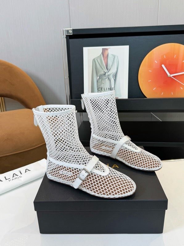 Ballet shoes from high net and skin фото 3