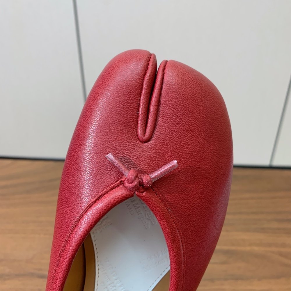 Балетки Tabi с раздвоенным носком фото 6