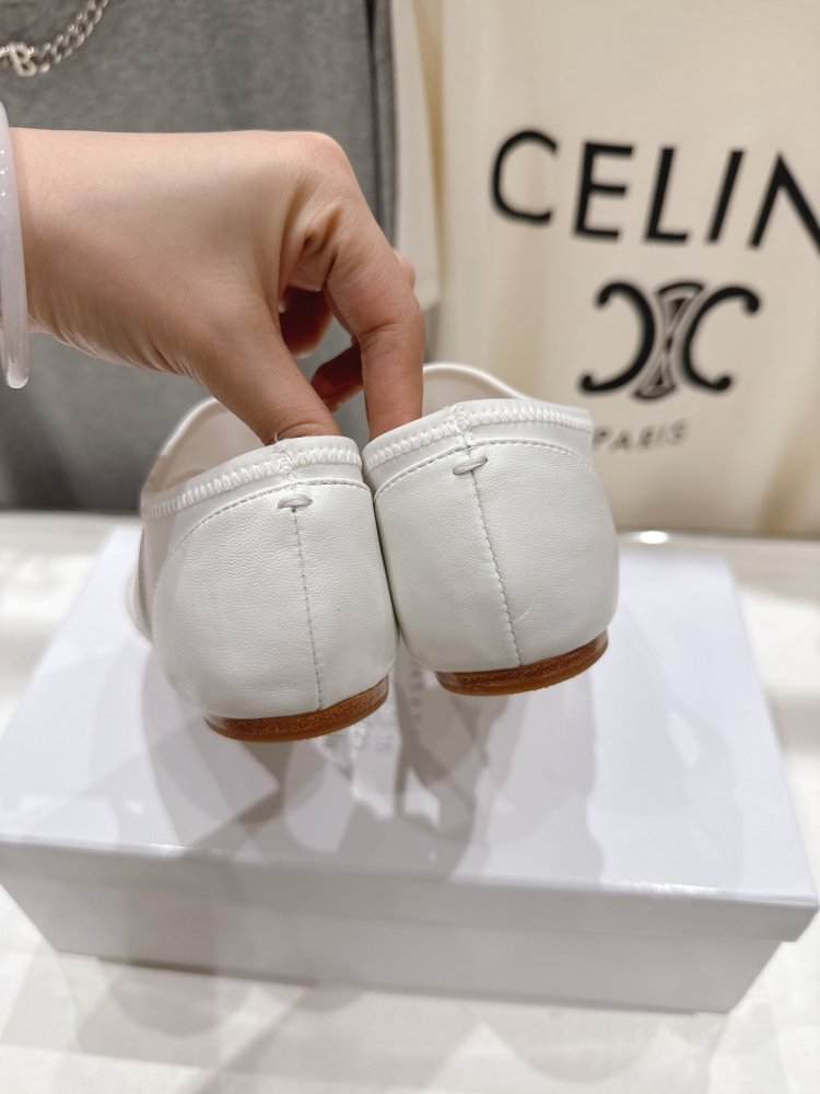 Балетки tabi с раздвоенным носком фото 8