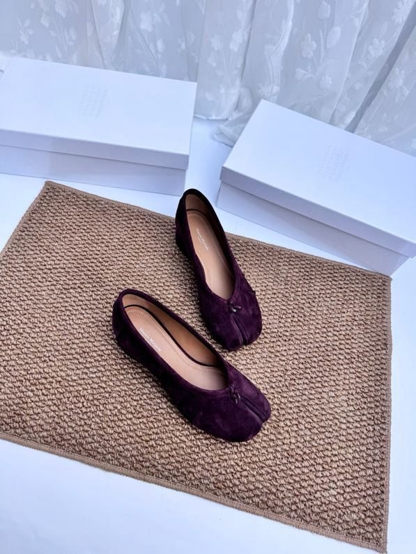 Балетки замшеві