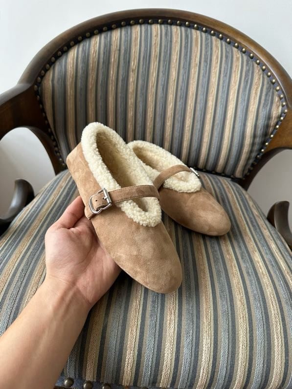 Балетки зимние меховые фото 4