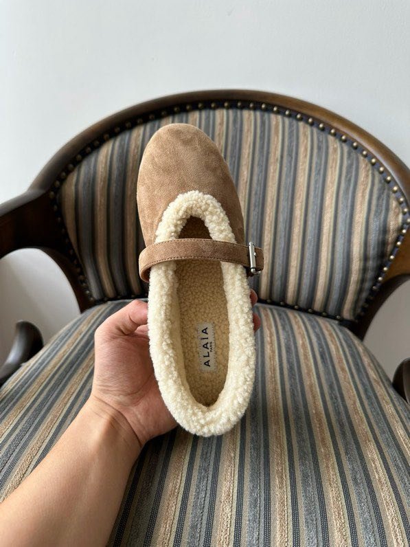 Балетки зимние меховые фото 5