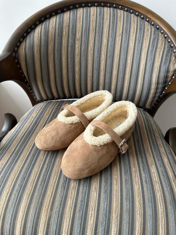 Балетки зимние меховые фото 6