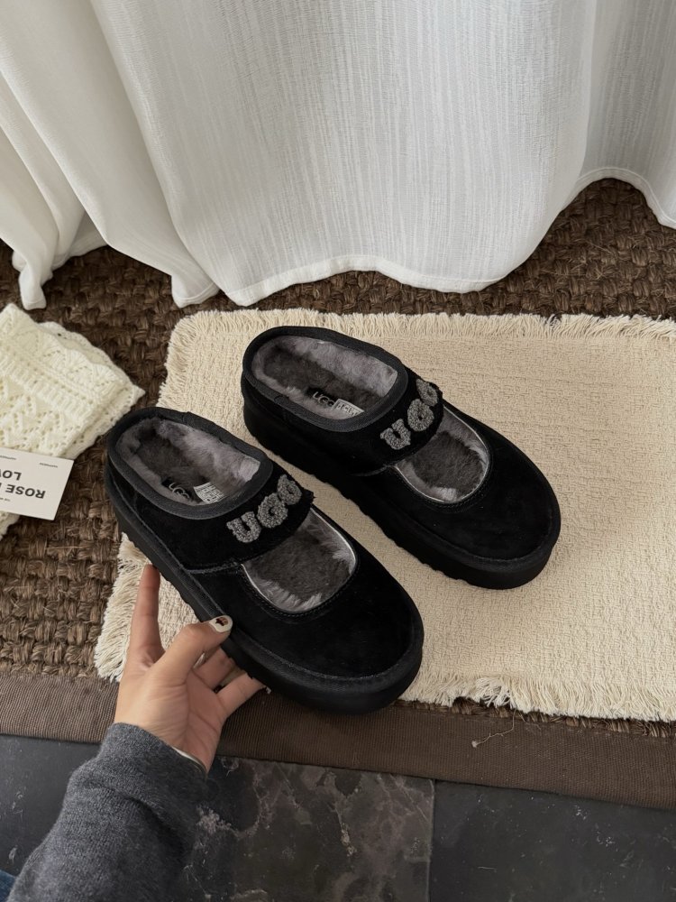 Балетки зимние на меху фото 2