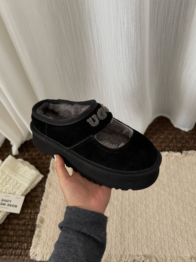 Балетки зимние на меху фото 4