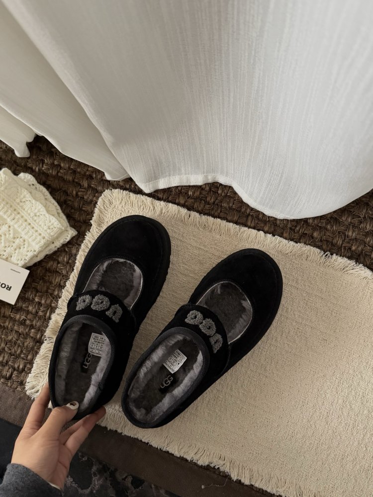 Балетки зимние на меху фото 6