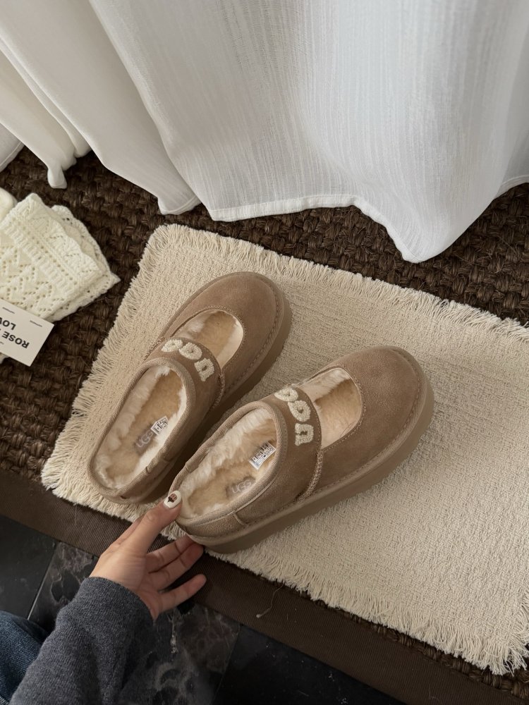 Балетки зимние на меху фото 7