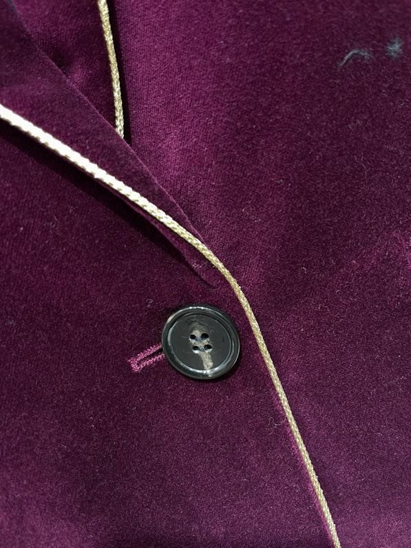 Бархатный бордовый пиджак женский фото 6