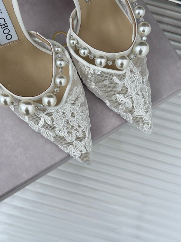 Shoes women's lace on heel фото 8